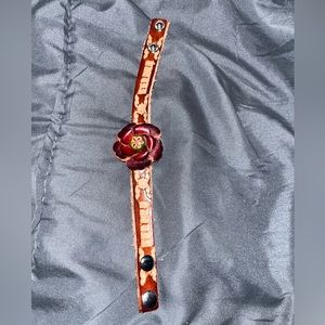 Handmade leather bracelet